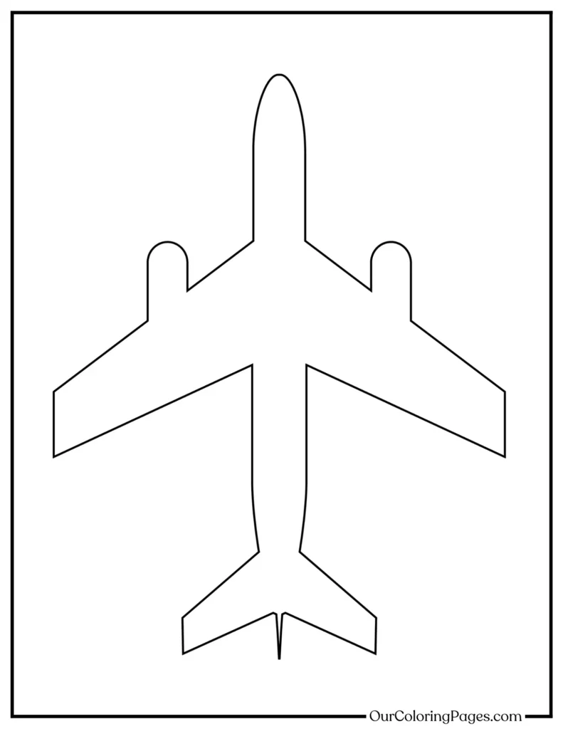 Airplane Coloring Pages Galore
