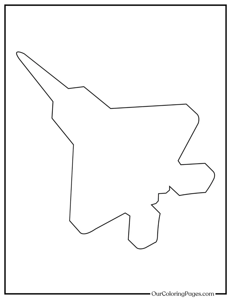Airplane Coloring Pages for All Ages