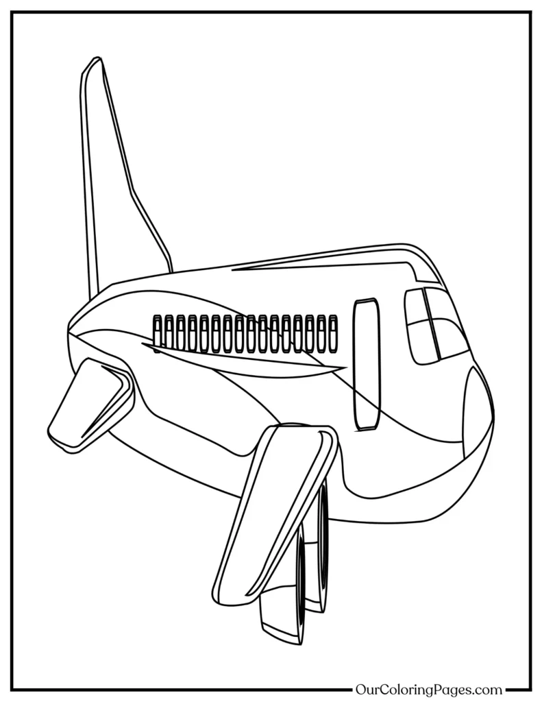 Get Your Airplane Coloring Pages Today!
