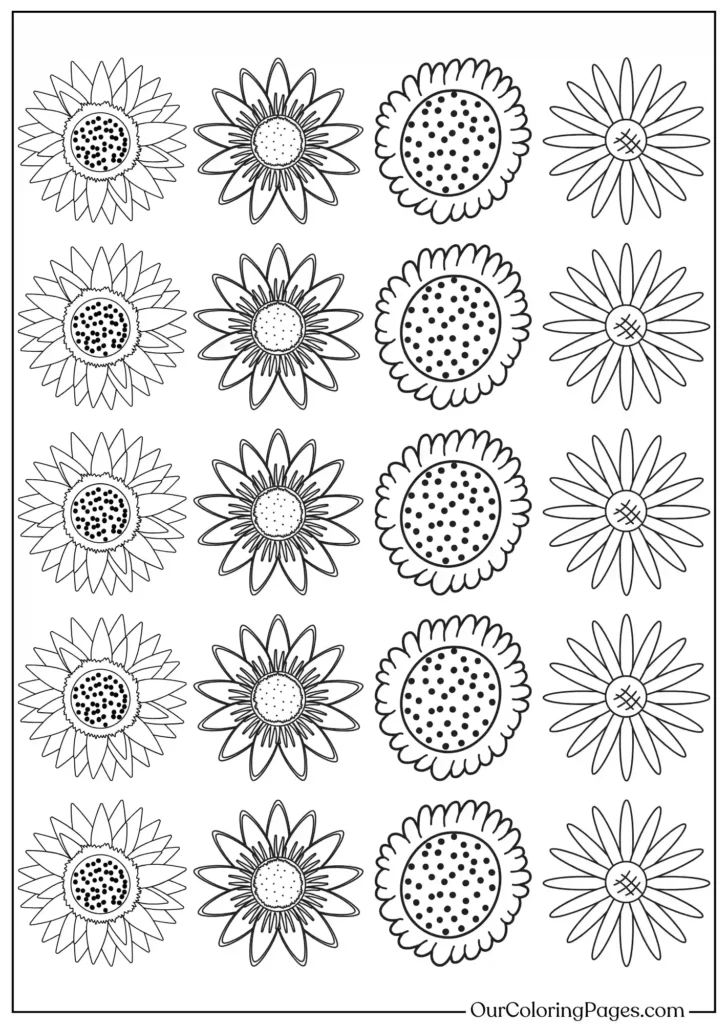 Printable Coloring Page to Brighten Your Day!