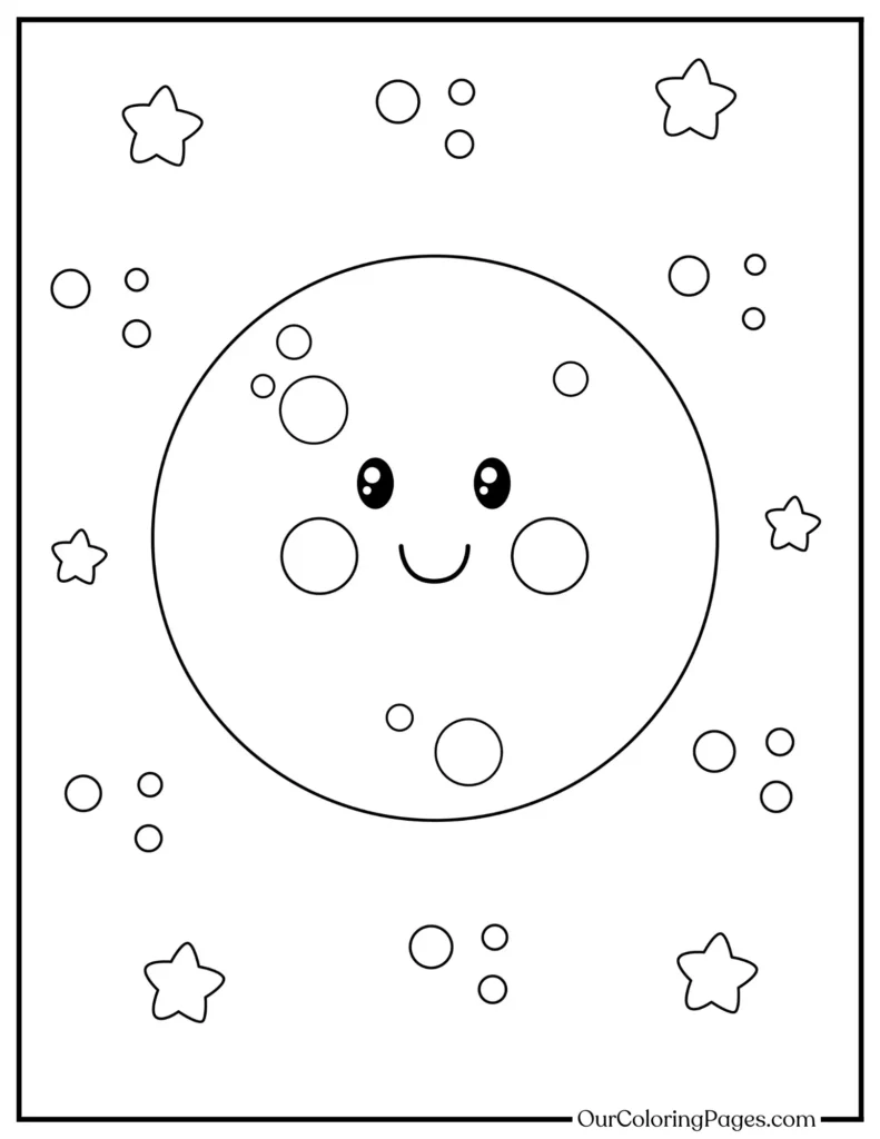 Reach for the Moon, Printable Coloring Pages for Astronomical Adventures